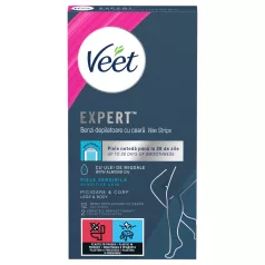   Veet Expert - depilační voskové pásky - na suchou pokožku - 12 ks