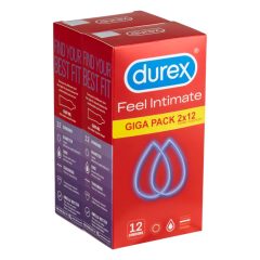   Durex Feel Intimate - balení tenkostěnných kondomů (2x12ks)