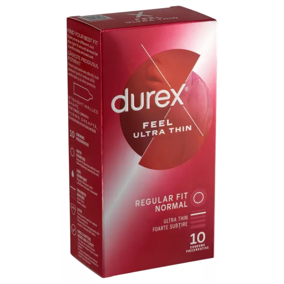 Durex Feel Ultra Thin - ultra tenké kondomy - extra citlivé - 2x10 ks