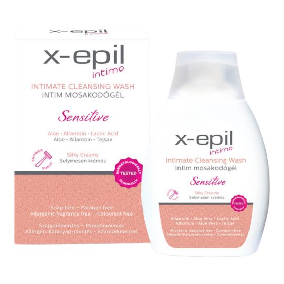 X-Epil Intimo Sensitive - intimní gel na mytí (250 ml)
