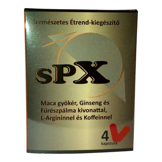 SPX - přírodní výživový doplněk pro muže (4ks)