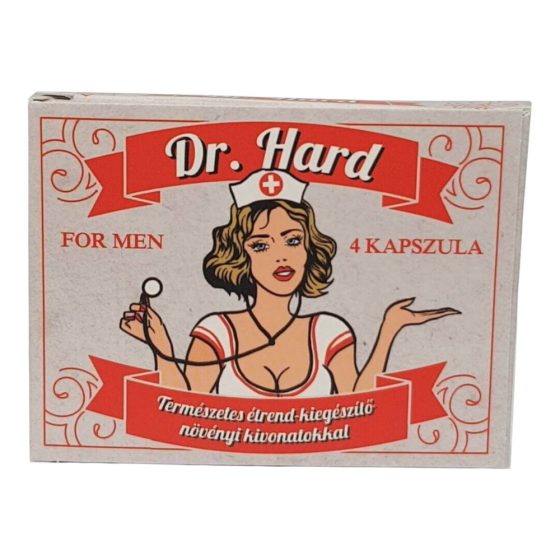 Dr. Hard for men - přírodní výživový doplněk pro muže (4ks)