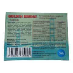   Golden Bridge - přírodní výživový doplněk s rostlinnými výtažky (4ks)