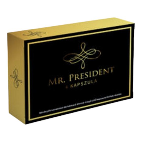 Mr. President - doplněk stravy v kapslích pro muže (4ks)