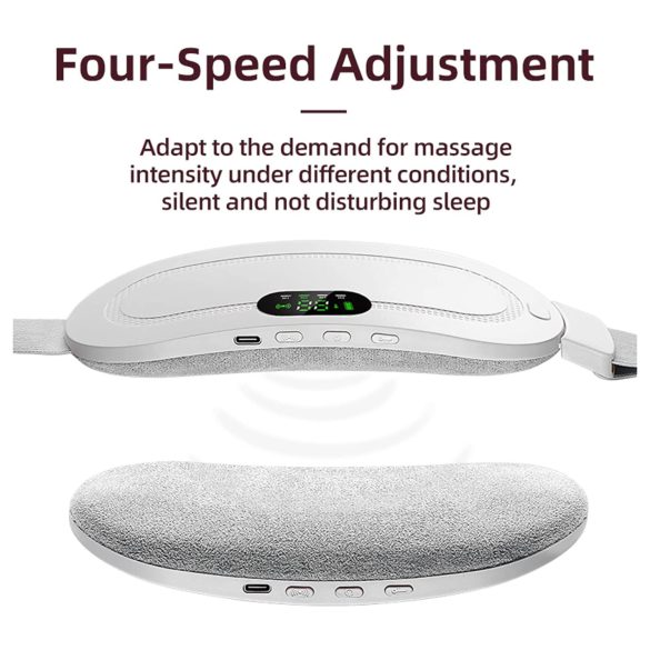 EMS - menstruační masážní pás s akumulátorem - bílý