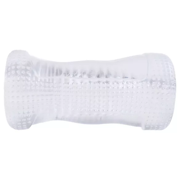 Desirel Vertigo - masturbátor s žebrovaným vnitřkem (průhledný)