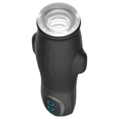   Lonely Anne - masturbátor s vibrací a sání - dobíjecí - černý