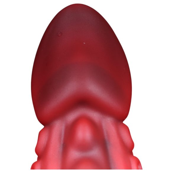 OgazR - chobotnicové dildo - 19 cm - červené