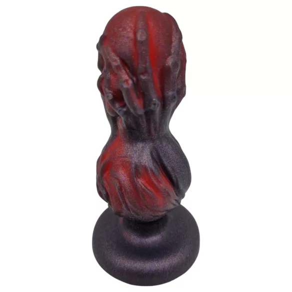 OgazR - anální dildo s kuličkami - 10,5 cm - černé