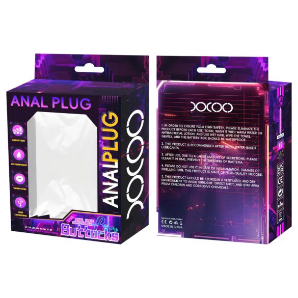 Lonely - rotační hlavicový prostatický vibrátor s erekčním kroužkem (černý)