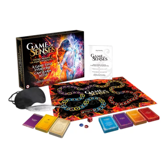 Hra smyslů - erotická hra - angličtina