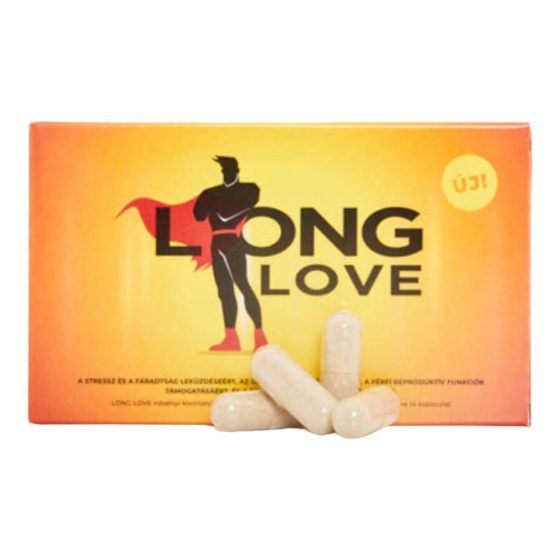 Long Love - výživový doplněk pro muže na oddálení ejakulace (4ks)