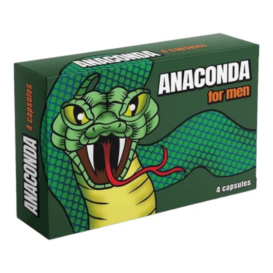 Anaconda - přírodní doplněk stravy pro muže (4ks)