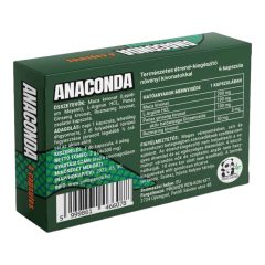 Anaconda - přírodní doplněk stravy pro muže (4ks)