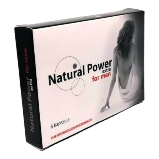 Natural Power - doplněk stravy pro pány (6 kusů)