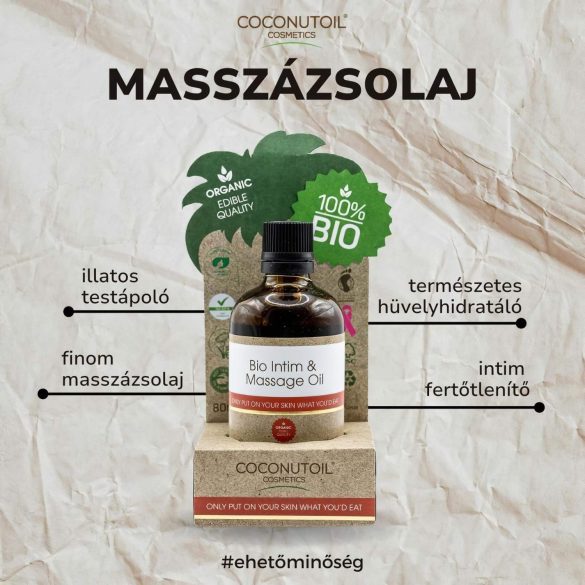 Coconutoil - Bio Intimní & Masážní olej (80ml)