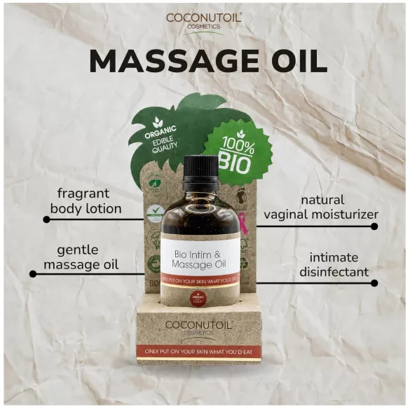 Coconutoil - bio intimní a masážní olej 80 ml