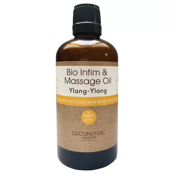 Coconutoil - bio intimní a masážní olej ylang-ylang 80 ml