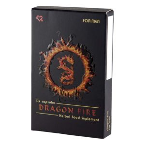 Dragon Fire - výživový doplněk pro muže (6ks)