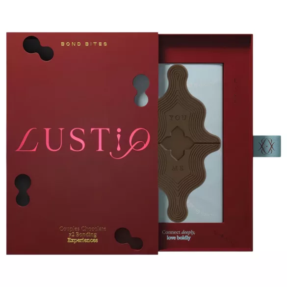 Lustiq Bond Bites - afrodiziakální čokoláda - 2 kusy