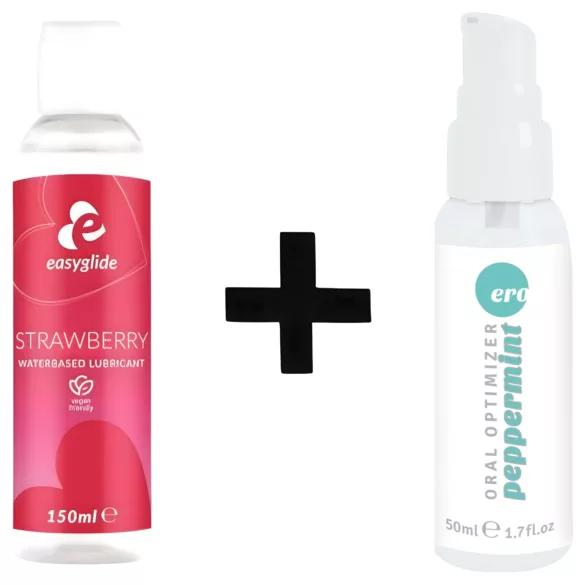 Orální sex - sada pro páry - gel a lubrikant