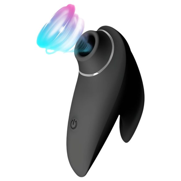 AlvUp - stimulátor klitorisu s vlnami vzduchu - vibrátor - černý