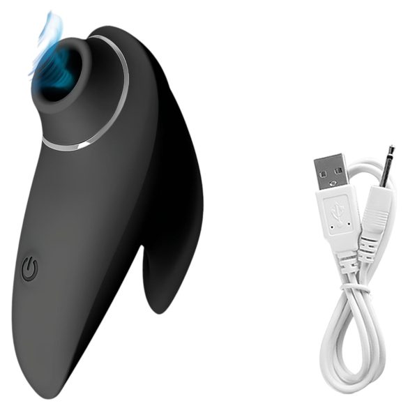 AlvUp - stimulátor klitorisu s vlnami vzduchu - vibrátor - černý