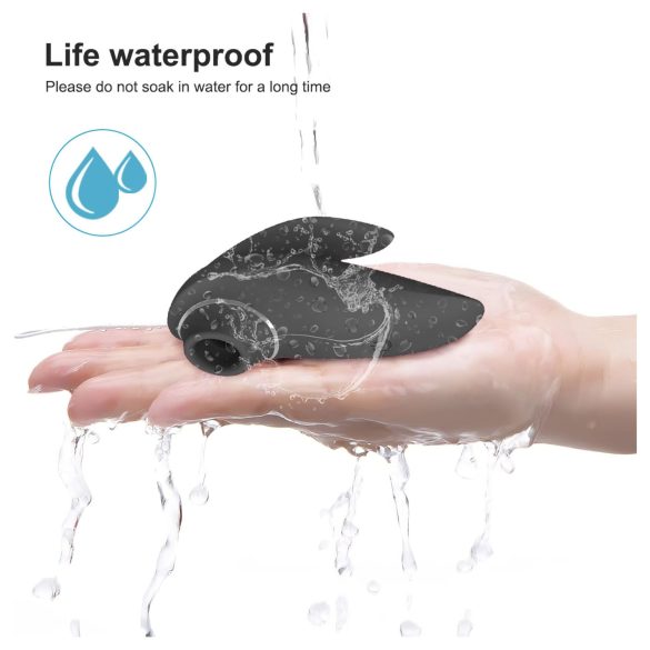 AlvUp - stimulátor klitorisu s vlnami vzduchu - vibrátor - černý