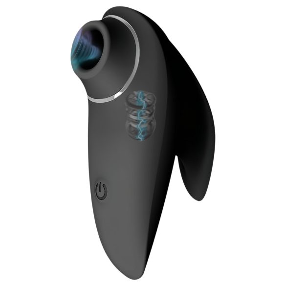 AlvUp - stimulátor klitorisu s vlnami vzduchu - vibrátor - černý