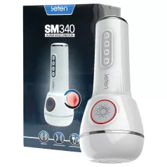   LETEN SM340 - masturbátor s vibrací a sáním - akumulátor - sténající