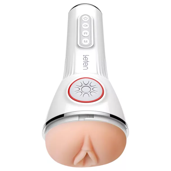 LETEN SM340 - masturbátor s vibrací a sáním - akumulátor - sténající