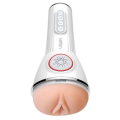   LETEN SM340 - bezdrátový, vibrační, sací, sténající masturbátor