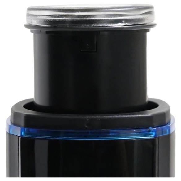 Leten SM320 - masturbátor s hlasem, pohybem a ohřevem - černý