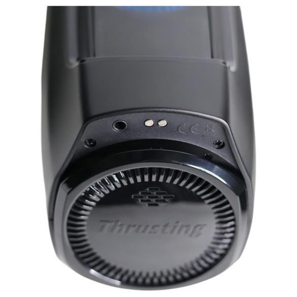 Leten SM320 - masturbátor s hlasem, pohybem a ohřevem - černý