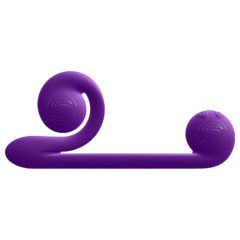 Snail Vibe Duo - bezdrátový vibrátor 3v1 (fialový)