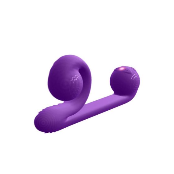 Snail Vibe Duo - bezdrátový vibrátor 3v1 (fialový)