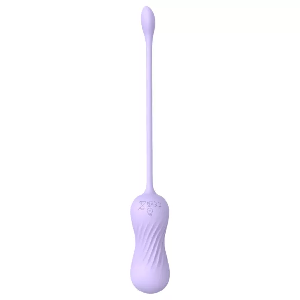 Sex HD Twist Egg - vibrační vajíčko s přirážením - fialové