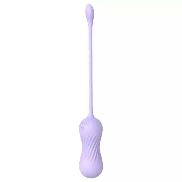 Sex HD Twist Egg - vibrační vajíčko s přirážením - fialové