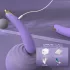 Sex HD - vibrátor ve tvaru lilku - fialový