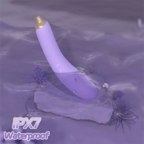 Sex HD - vibrátor ve tvaru lilku - fialový