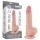 Lovetoy - realistický dildo s přísavkou - dvouvrstvé - 19,5 cm - tělová barva