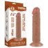 Lovetoy - realistický dvojvrstvý dildo s přísavkou - 20 cm - tělová barva