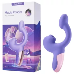   Magic Motion - vibrátor s ramenem na klitoris 2v1 - fialový