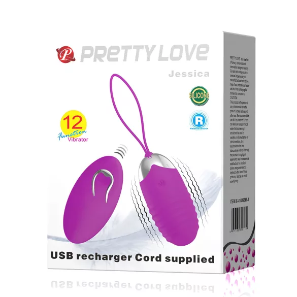 Pretty Love - vibrační vajíčko - fialové