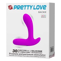 Pretty Love Backie - Vibrátor na prostatu (růžový)