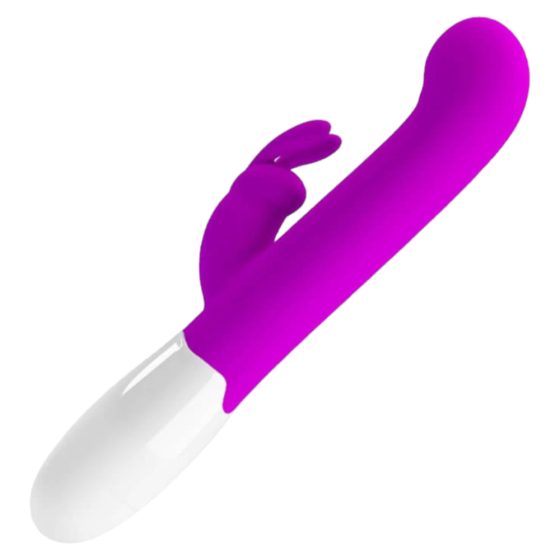 Pretty Love Centaur  - vodotěsný vibrátor na bod G s ramenem na klitoris (fialový)