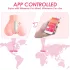 Vibeconnect - aplikací řízený torzo masturbátor pro muže (přírodní)