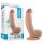 Lovetoy - realistické dildo - ultra měkké, pružné - 21,5 cm, tělová barva