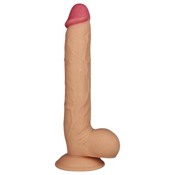 Lovetoy King-Sized - realistický dildo s přísavkou - 25 cm - tělová barva