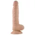 Lovetoy Real Extreme - realistické dildo s přísavkou - 21 cm - tělová barva